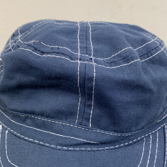 Cadet Hat Infant Size 12-18 mos Blue Adjustable Strapback Cap - Picture 3 of 13